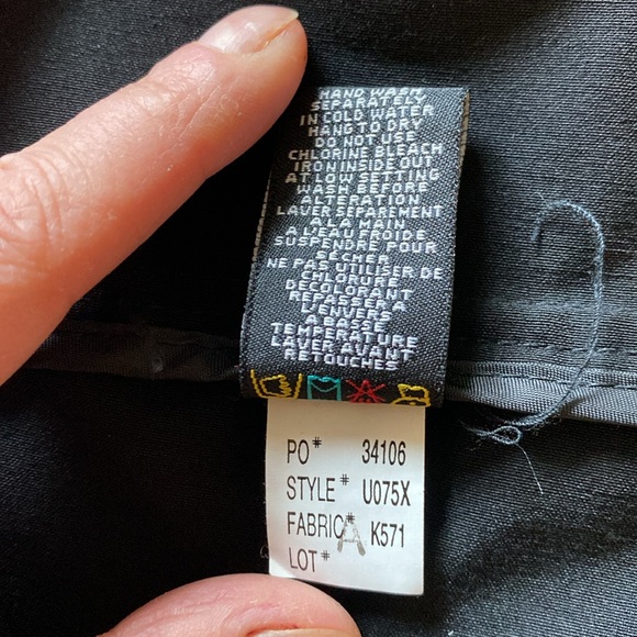 Long black suit jacket - Picture 9 of 10